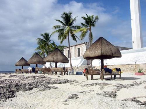 The 4 new cotage in Capitancillo - this picture was taken at the small island located at Bog City, Cebu, Philippines and they called it Capitancillo