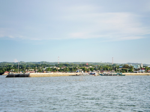 Bogo City Pier - the small bogo city pier