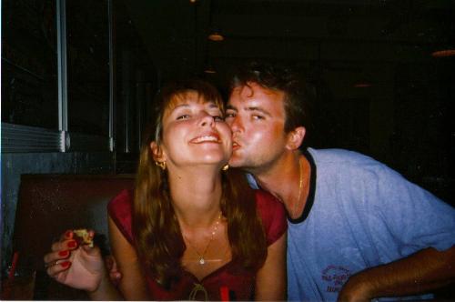 My honey and me - My husband and I in the Keys- pre kids!