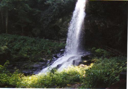 Dry Falls, North Carolina - Dry Falls in North Carolina. Absolutely breathtaking view! There is a little walking involved, but entirely worth it.