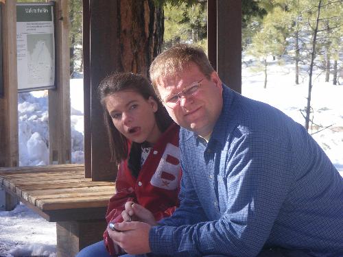 More Grand Canyon photos - This is our middle daughter with my wonderful husband of 22 years.