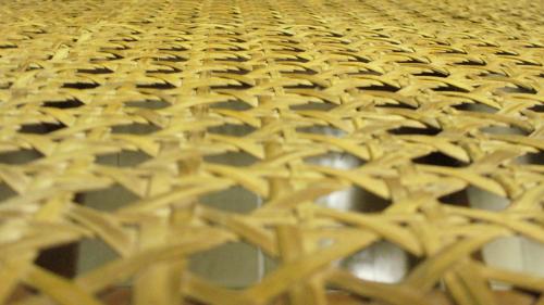 Macro shot of a woven wood - It is a great macro shot of a certain object.