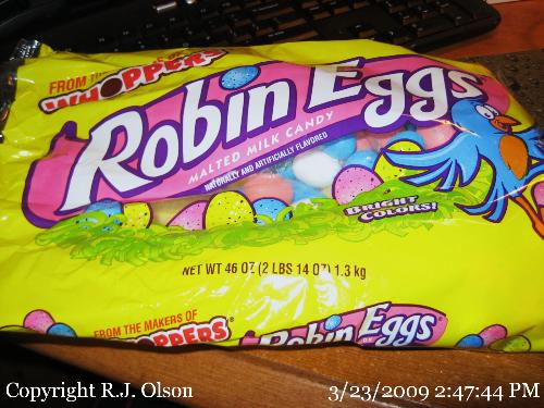 Whoppers Candy - Whoppers Robin Eggs for Easter time.