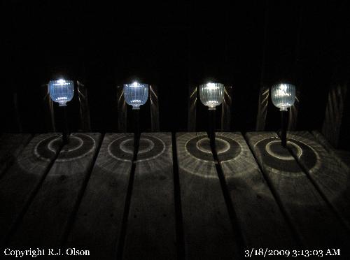 Solar Lights - Some of my solar powered lights.
