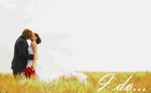 get married - kissing