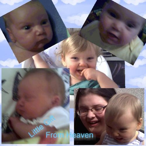 Milanna,The Little Gift From Heaven -  Something I made out of boredom and obsession.I was playing around with our photo editor and this came from it ^^.It ages backwards.