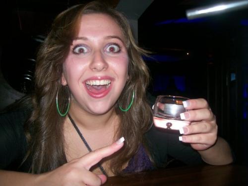 me! - just one of me - with a candle - weird i know!!