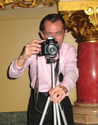 Me, taking photos - Me, as a dedicate photographer, composing a photo.