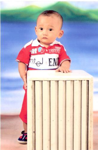 Saktiyp - my first son at 8 moonth