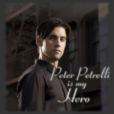 Peter Petrelli - Homemade icon of Milo Ventimiglia as Peter Petrelli in NBC's Heroes.
