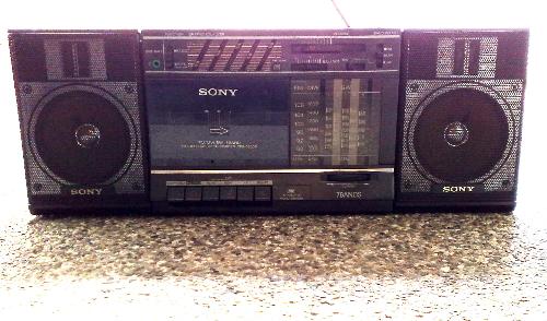 Radio - Old Sony radio