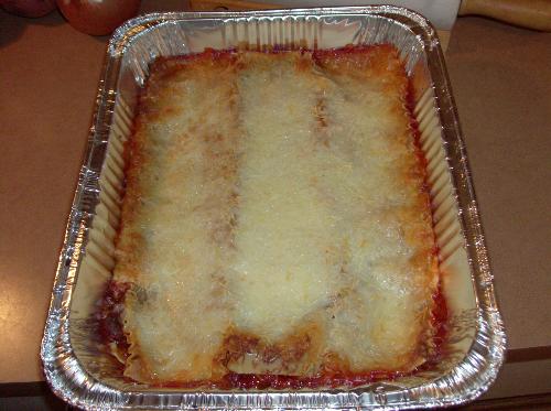 Lasagna - Fresh out of the oven, not sure if the picture does it justice :)