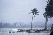 Storm - Storm at coastline in Puerto Rico