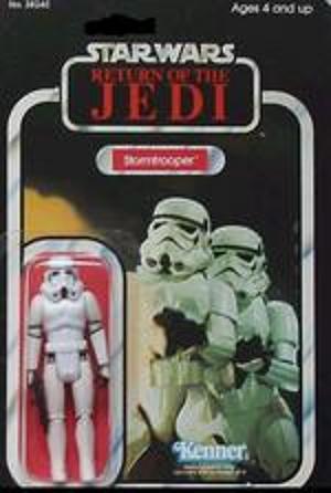 original Star Wars figure - an original Stormtrooper figurine