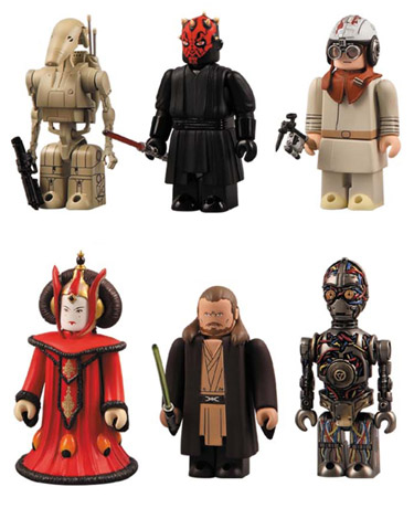 star wars kubrick figures - some of the kubrik figures in the star wars range