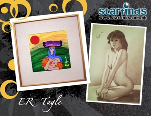 E.R. Tagle's Painting - Painting of E.R. Tagle available at www.starfinds.com.ph