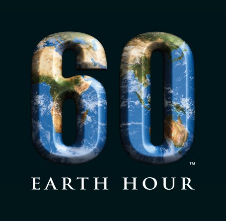 earth hour - let us work together and support earth hour