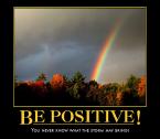 word that best describe me - be positive!
