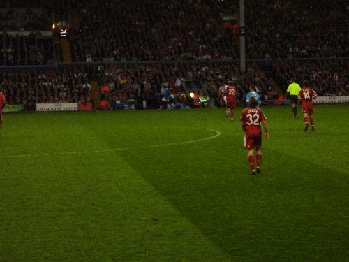 Champions league - Champions league game Liverpool-Eindhoven