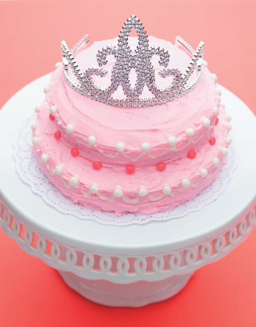 cakes - pink princess cake