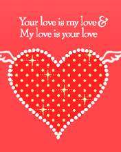 exchange love - your love is my love,and my love is you love