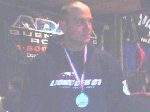 jason after winning his March 27th fight. - Cousin Jason after winning his fight on March 27, 2009