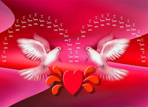 love birds - LOVE Always makes happy....every human being will really fall in love alteast one time ...otherwise he /she is not a normal human i think