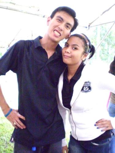 me and mike.  - that's me and mike:)
