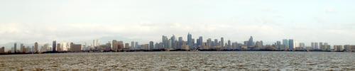 The Beautiful Skyline in the Philippines - Ortigas Skyline in the Philippines.