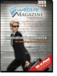 website magazine cover - A free magazine offering practical advice and helpful tools from industry experts to help any website achieve Internet success.
