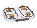 a gas stove with four burners - A gas stove with four burners