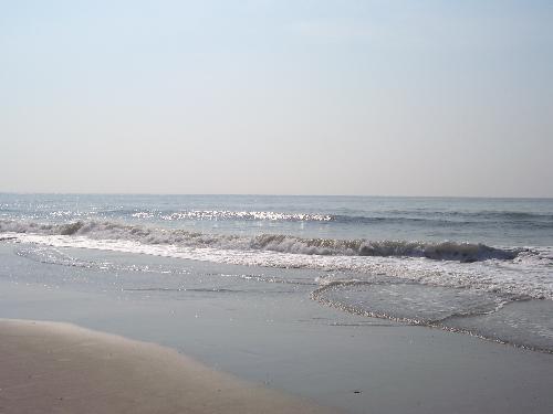 Ocean water @ Myrtle Beach, SC - This is a picture of the Ocean water from Myrtle Beach, South Carolina.