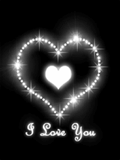 I love you - the heart present my love