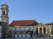 A Portuguese University - The University of Coimbra in Portugal.
