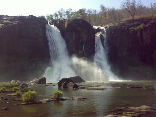 Waterfalls - This is a picture of a waterfall in Kerala India-Athirapalli-
it was supposed to be in this location that some famous south Indian films were shot.