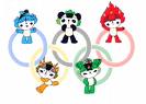 Olympic Fuwa:) - they are Beibei,Jingjing,Huanhuan,Yingying,Nini.Read together is' bei jing huan ying ni',it means Beijing welcomes you!China welcomes you.