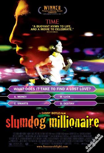 slumdog millionaire  - the Poster of slumdog millionaire 