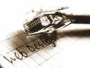 web designing - written letters 'web design'