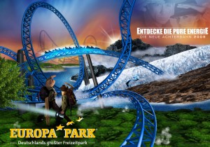Bluefire Coaster in Europa Park - Bluefire Coaster in Europa Park, Germany
