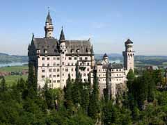 Neuschwanstein Castle - High up on the Bavarian Alps... a dream of a castle!