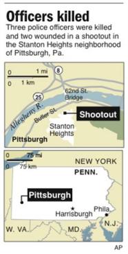 Stanton Heights Map - This is where the shooting happened. This gives you a little bit of a clearer view of where it happened in the city.