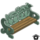 Stone Negg Bench - One of the prizes I found after I claimed my daily toy negg at the Easter Basket!!!