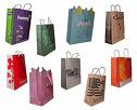 Shop 'til you drop - Shopping bags full of merchandise.