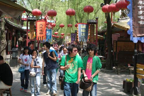A traditional street - it is a street of Song dynasty,do you like it?