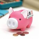 piggy bank - we should save money