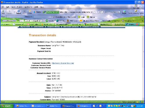 My online earning proof - This is my first time to post the proofs of my online activities. I have erased some line items for security purposes of the one who paid me and my account as well.