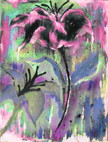 my painting - random painting of a flower.