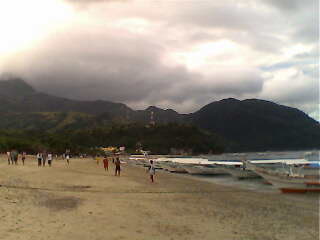 beach of puerto galera - the part of puerto galera that has fewer people which make you enjoy the view and the beach more..