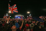 British - British - the inhabitants of the United Kingdom of Great Britain and Northern Ireland.
