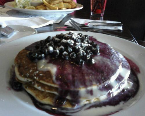 Wild Berry Pancakes - A family favorite wherever you go. Fantastic taste, fantastic design, and impeccable style. A few stacks complimented by berries drizzling with flavor is enough to make anyone's mouth water!